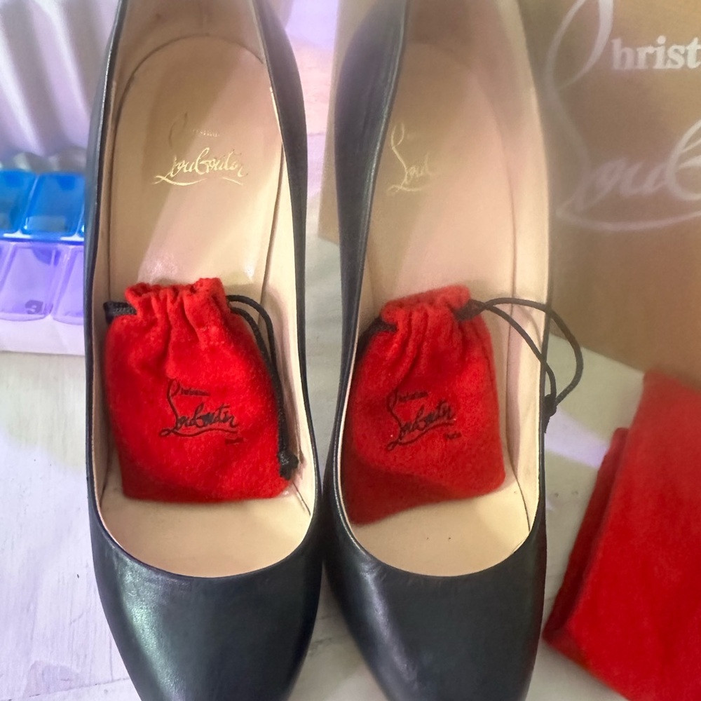 Christian Louboutin Black Women's Heels